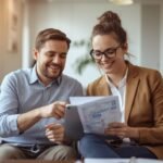 NDIS support coordinator helping participant review NDIS plan and connect with services